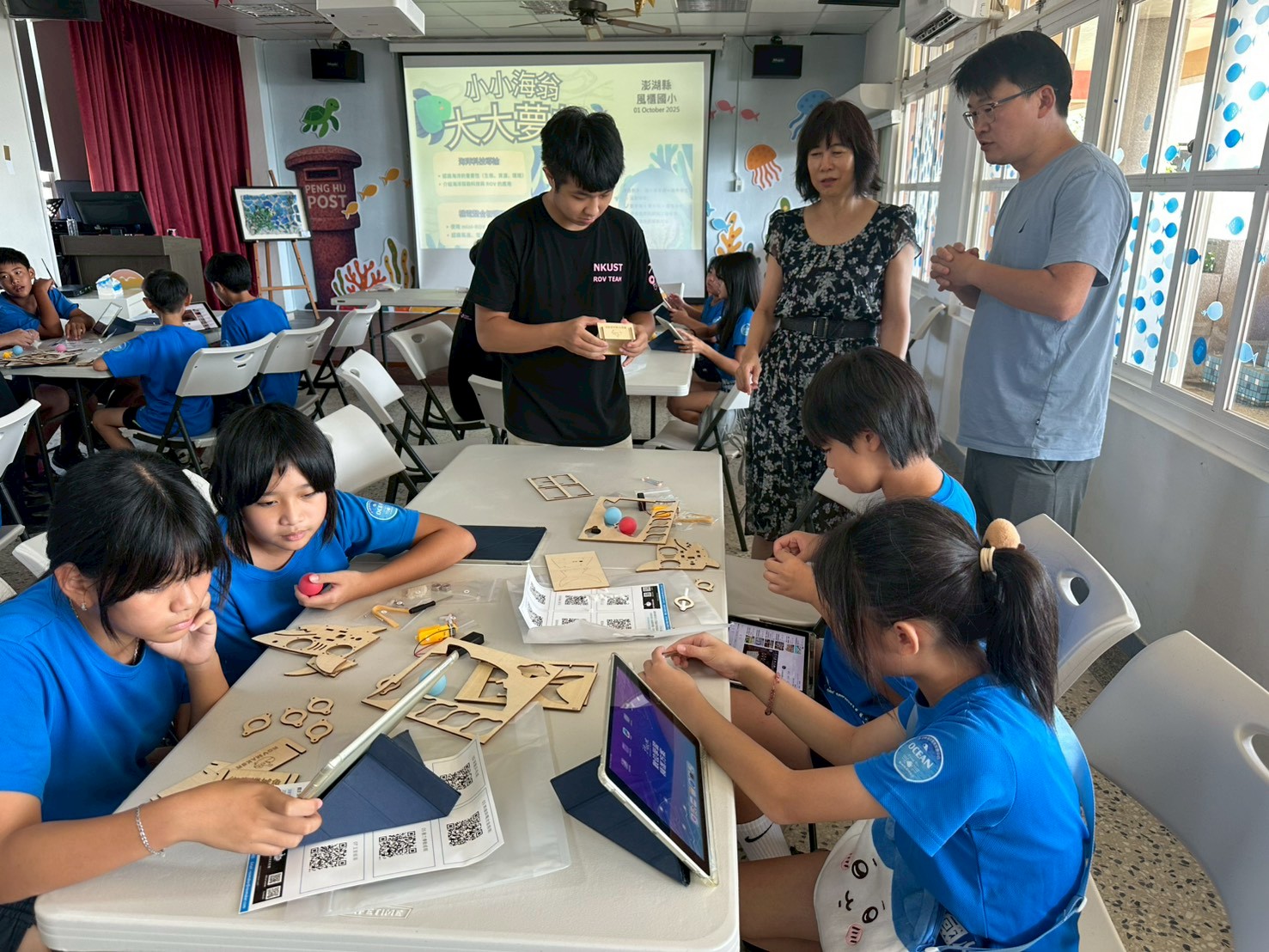 從組裝機械魚開始　高科大USR團隊以行動打造海洋教育示範基地